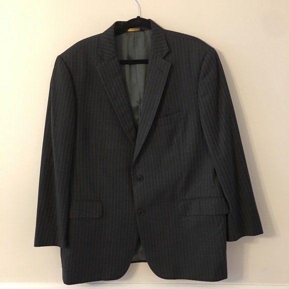 Brooks Brothers Other - Brooks Brothers | Grey Pinstripe Suit Jacket Sz 44